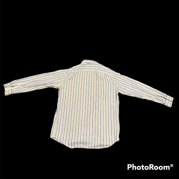 Banana Republic Striped Button down dress shirt Sz L - Picture 2 of 3